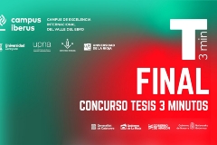 Final del concurs: Tesis en 3 Minutos, de Campus Iberus