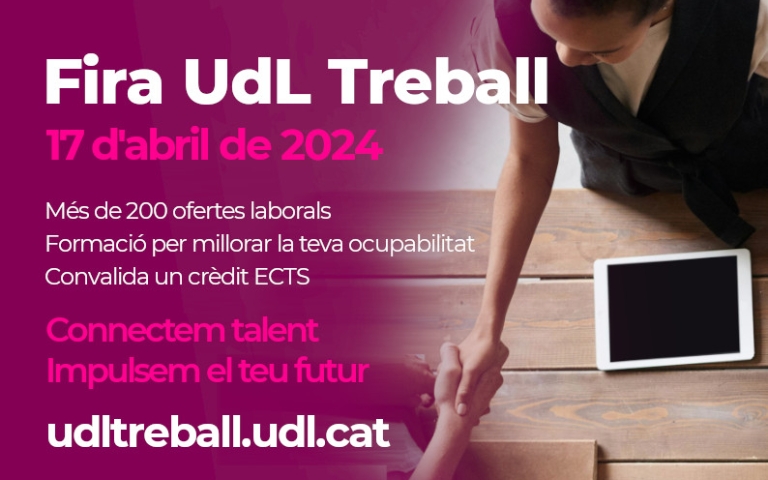 Fira UdL Treball 2024 / Connectem talent, impulsem el teu futur